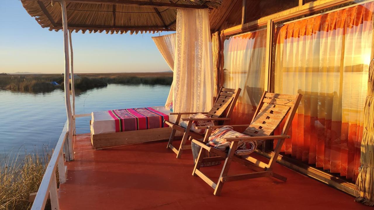 Titicaca Aruntawi Lodge Peru Puno Exteriör bild