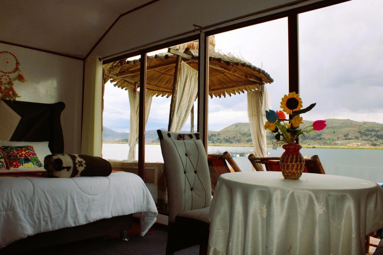 Titicaca Aruntawi Lodge Peru Puno Exteriör bild